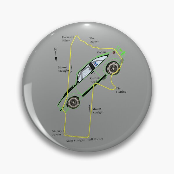Item preview, Hatchback LX - Bathurst - Mount Panorama Circuit - Green designed and sold by Naked Drop.