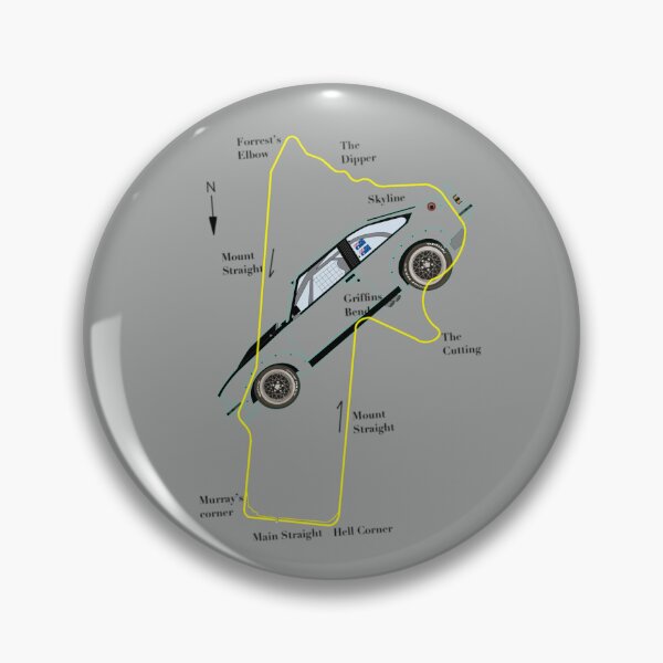 Item preview, Hatchback LX - Bathurst - Mount Panorama Circuit - Aquarius - Blue designed and sold by Naked Drop.