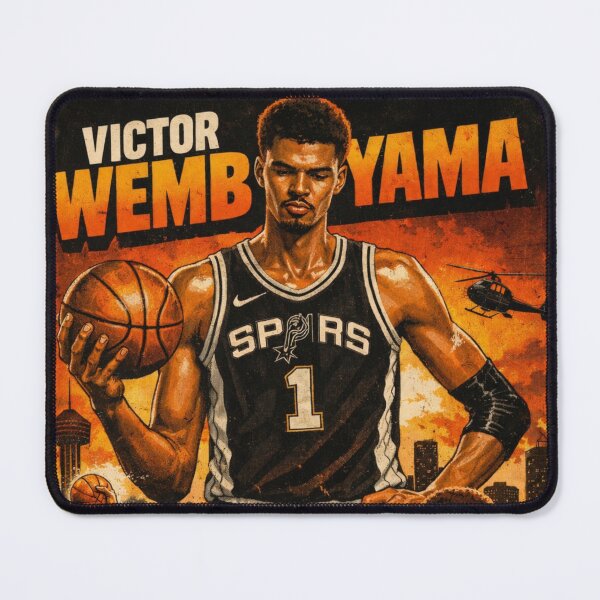 Item preview, Victor Wembanyama Blaxploitation art designed and sold by voxvizion.