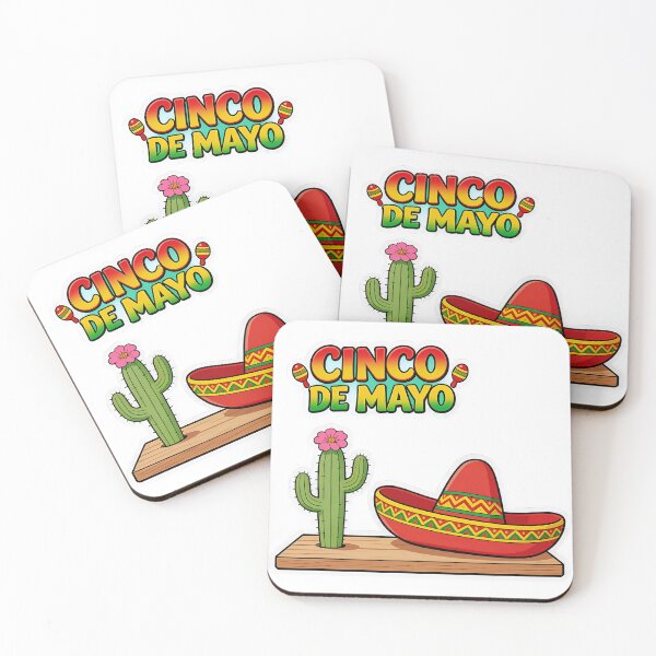 Item preview, A colorful Cinco de Mayo celebration graphic on transparent background designed and sold by Creative88Art.