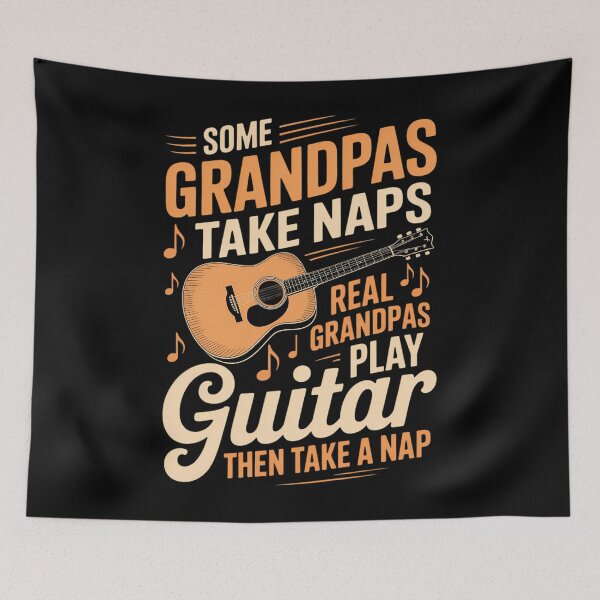 Item preview, Some Grandpas Take Naps Real Grandpas Play Guitar Father Day designed and sold by TrinaEspinoza.