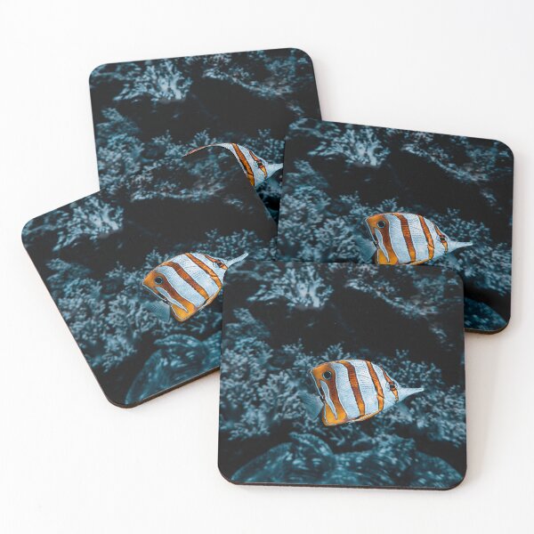 Item preview, Copperband Butterflyfish in Aquatic Scenery designed and sold by LSC-Prints.
