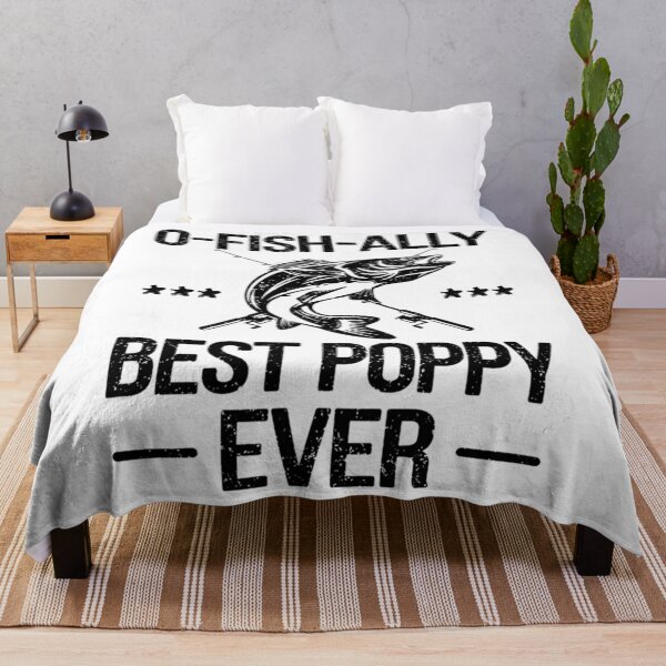 Item preview, Best Fishing Poppy Ever Funny Grandpa Fishing Lover Gift Fisherman Poppy Angler Design designed and sold by RipleMalphite.