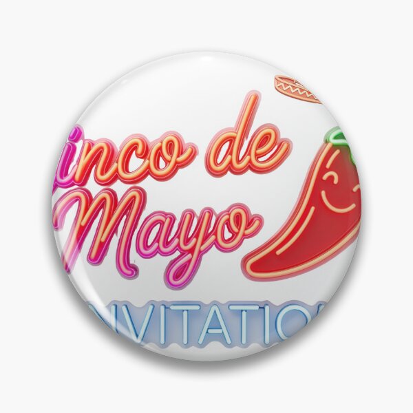 Item preview, A colorful Cinco de Mayo invitation on transparent background designed and sold by Creative88Art.