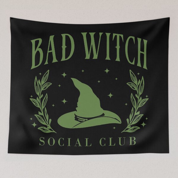 Item preview, GOOD Witch BAD Witch Social designed and sold by Buzzlekrun.