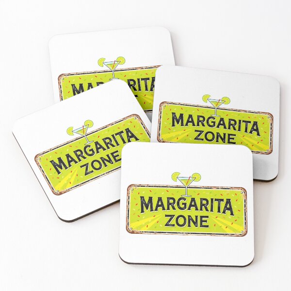 Item preview, A colorful margarita zone sign on transparent background designed and sold by Creative88Art.