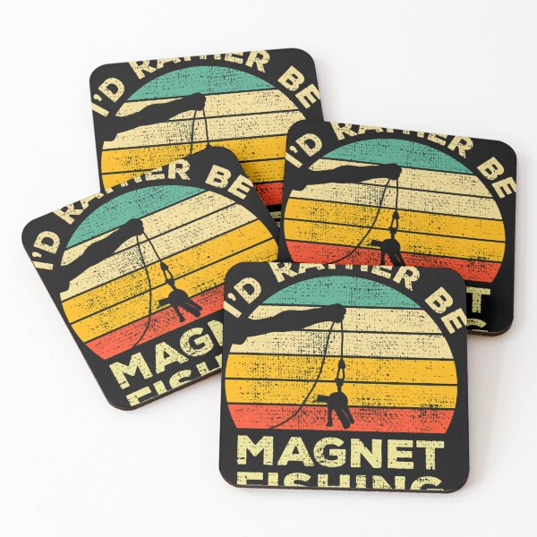 Item preview, Id Rather Be Magnet Fishing Vintage Gift For Magnet Fishers designed and sold by RipleMalphite.