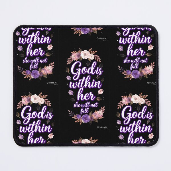 Item preview, God Is Within Her She Will Not Fall Psalm 46 5 designed and sold by Chefrick72.