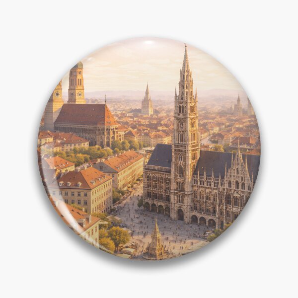 Item preview, Munich Minimal Design – Germany Aesthetic designed and sold by ArtYouFeel.