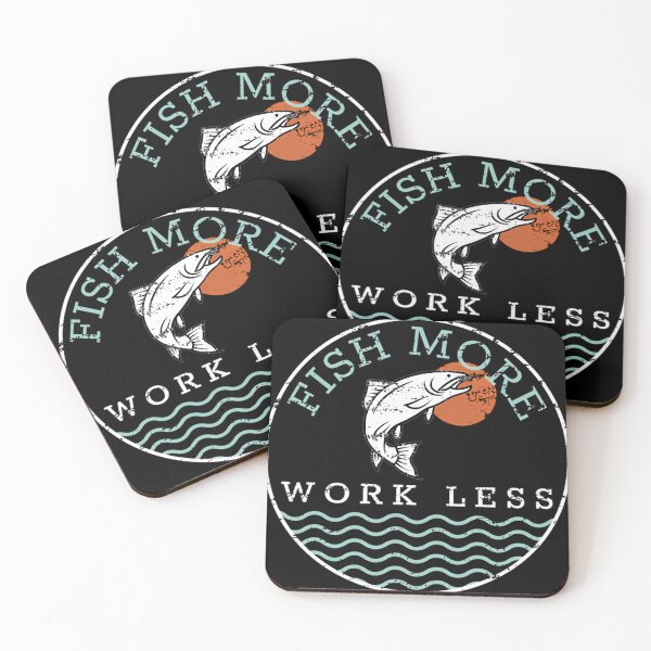 Item preview, Fishing Quote Funny Fish More Work Less Graphic Cast Reel  Design designed and sold by RipleMalphite.