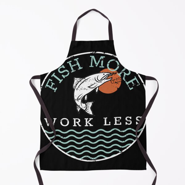 Item preview, Fishing Quote Funny Fish More Work Less Graphic Cast Reel  Design designed and sold by RipleMalphite.