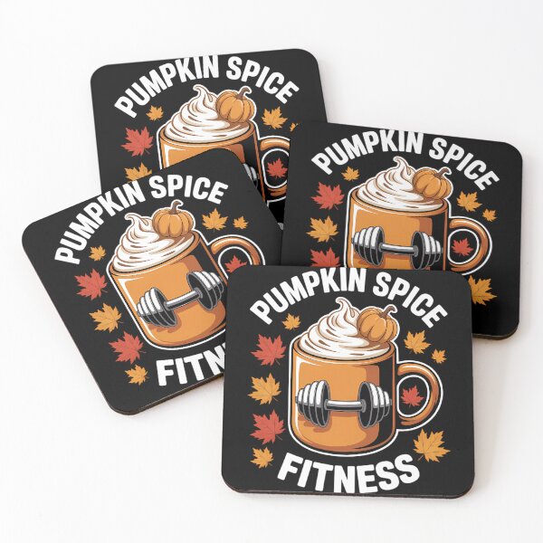 Item preview, Pumpkin Spice and Fitness Weight Training Autumn Fall designed and sold by TrinaEspinoza.