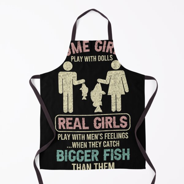 Item preview, Real Girls Play With Men_S Feeling When They Catch Bigger Fish Funny Fishing designed and sold by YaulTape.