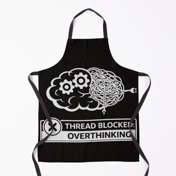 Item preview, Thread Blocked Overthinking Brain Error designed and sold by MS-DesignArt.