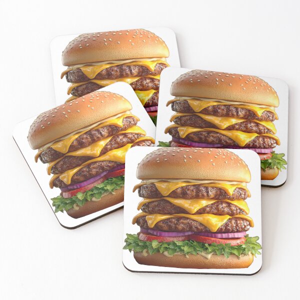 Item preview, Juicy Double Cheeseburger Delight 2 designed and sold by FlaskLab.
