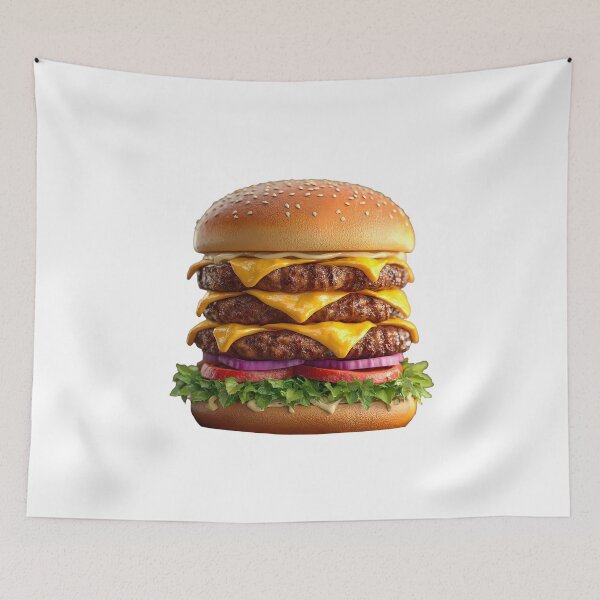 Item preview, Juicy Double Cheeseburger Delight 2 designed and sold by FlaskLab.