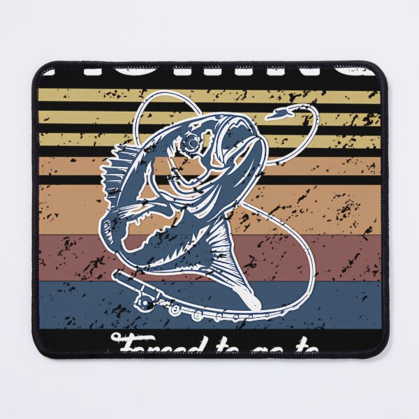 Item preview, Funny Born To Go Fishing Forced To Go To School Boys Kids designed and sold by YaulTape.