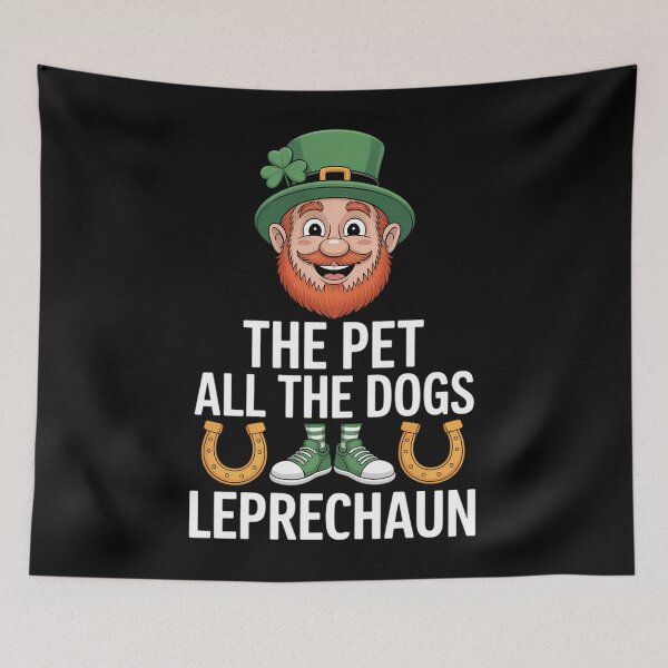 Item preview, The Pet All The Dogs Leprechaun Saint Patrick's Day Party designed and sold by TyraYoung.