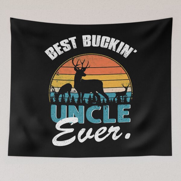 Item preview, Best Buckin Uncle Ever Shirt Deer Hunting Bucking Father designed and sold by YaulTape.