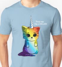 Caticorn T shirt Cat Unicorn Kittycorn Meowgical Rainbow Gifts Kids Girls Women Funny Cute Tees Unisex T-Shirt