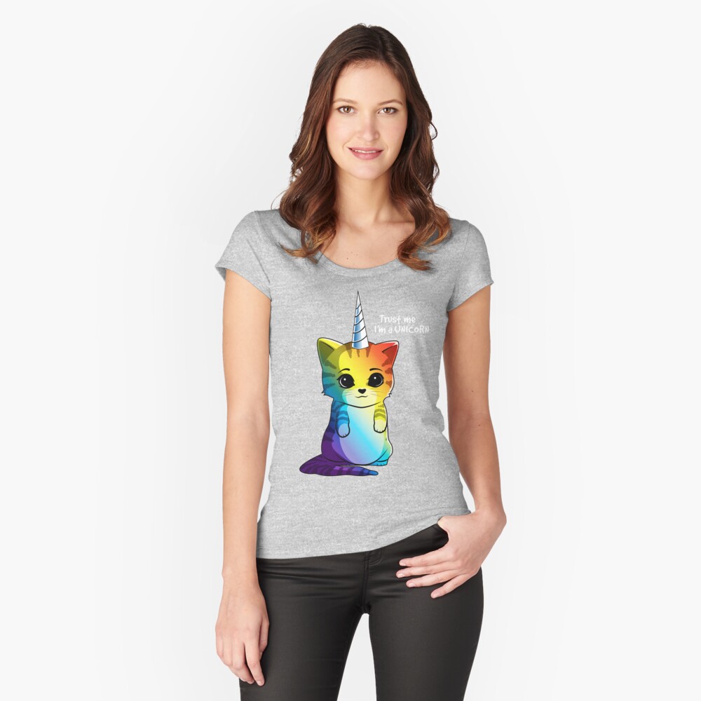 Item preview, Fitted Scoop T-Shirt designed and sold by LiqueGifts.