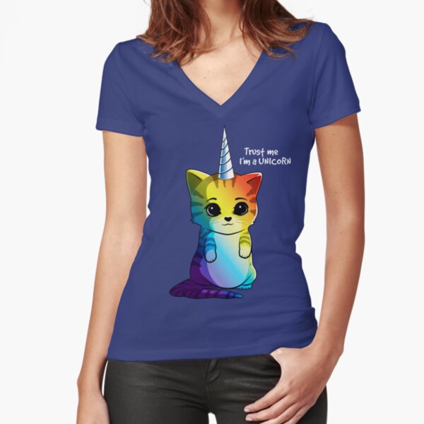 Unicorn Kitten Queen Porn - Cat Unicorn T-Shirts for Sale | Redbubble