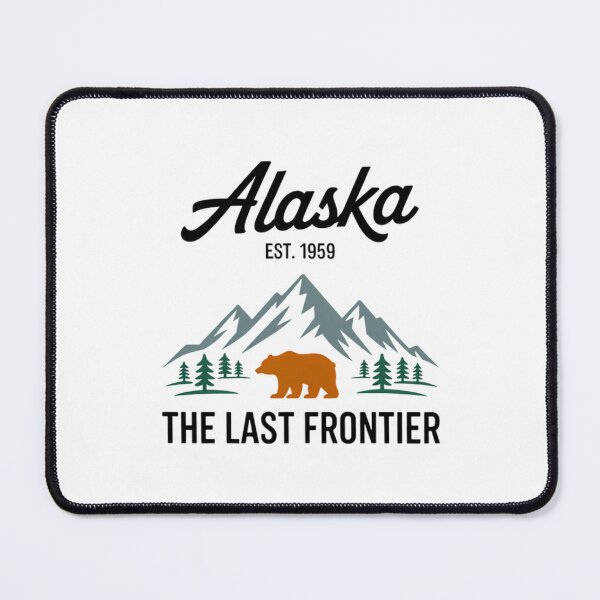 Item preview, The Last Frontier Alaska Lover Alaska Mountain designed and sold by TrinaEspinoza.