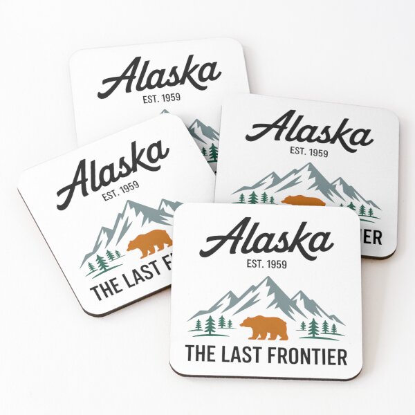 Item preview, The Last Frontier Alaska Lover Alaska Mountain designed and sold by TrinaEspinoza.