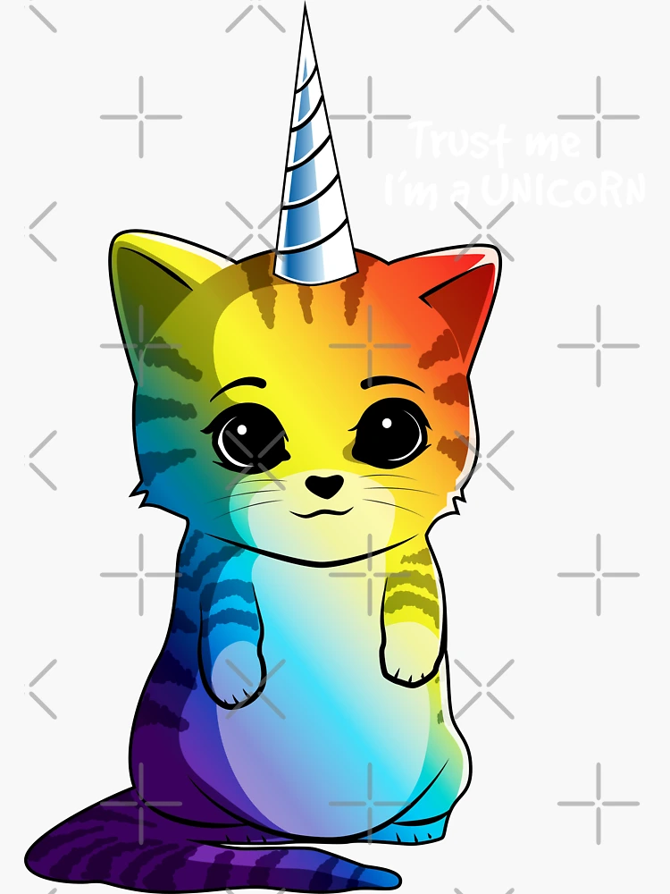 Caticorn T shirt Cat Unicorn Kittycorn Meowgical Rainbow Gifts