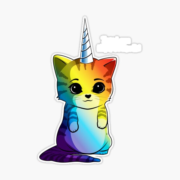 Caticorn T shirt Cat Unicorn Kittycorn Meowgical Rainbow Gifts