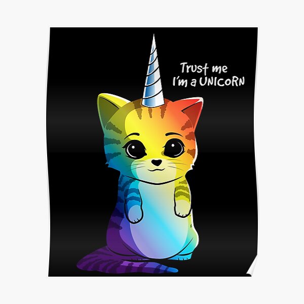 Mewnicorn Cute Clever Design Funny Unicorn Cat Boy Girl Youth T-Shirt