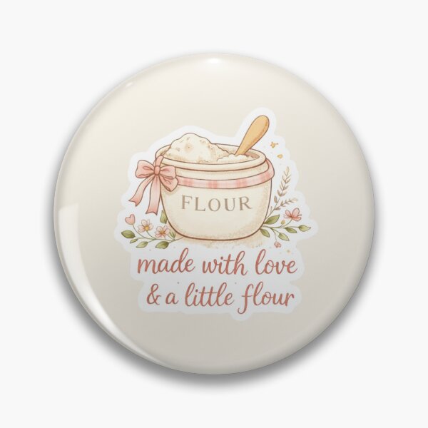 Item preview, Made with love and a little flour designed and sold by AnyseDesign.