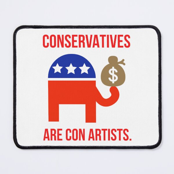 Item preview, Conservatives are con artists  designed and sold by Rachel the Artist .