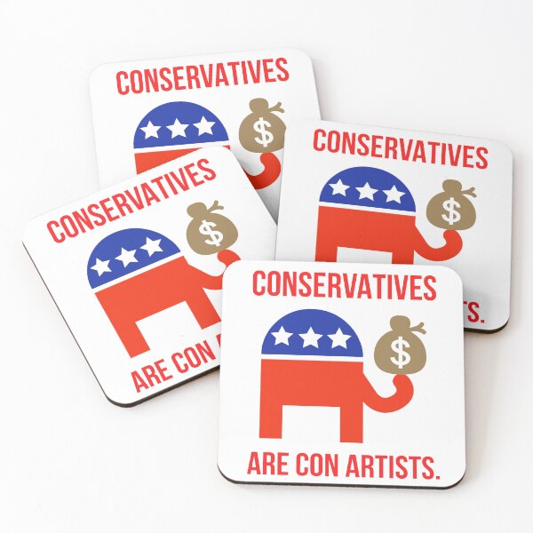 Item preview, Conservatives are con artists  designed and sold by Rachel the Artist .