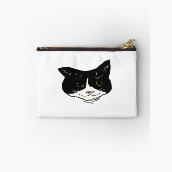 Item preview, A derpy sweet black and white tuxedo cat designed and sold by The Oddball and Friends.