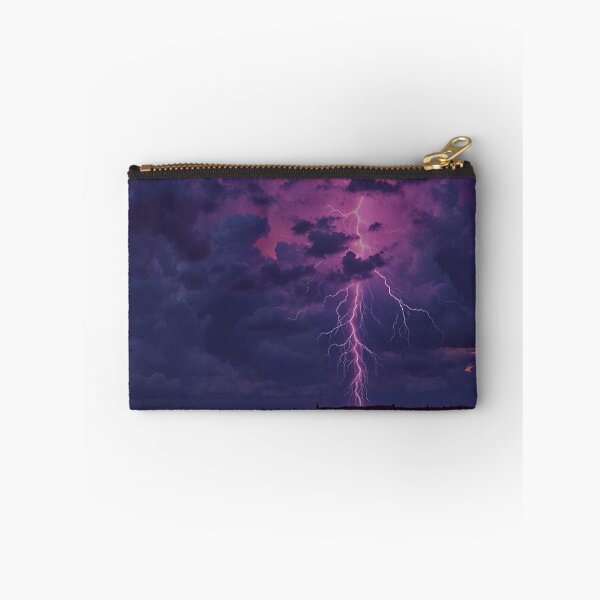 Item preview, Purple Lightning Storm Cloudscape Dramatic Sky Wall Art designed and sold by BeautifulVirtues.