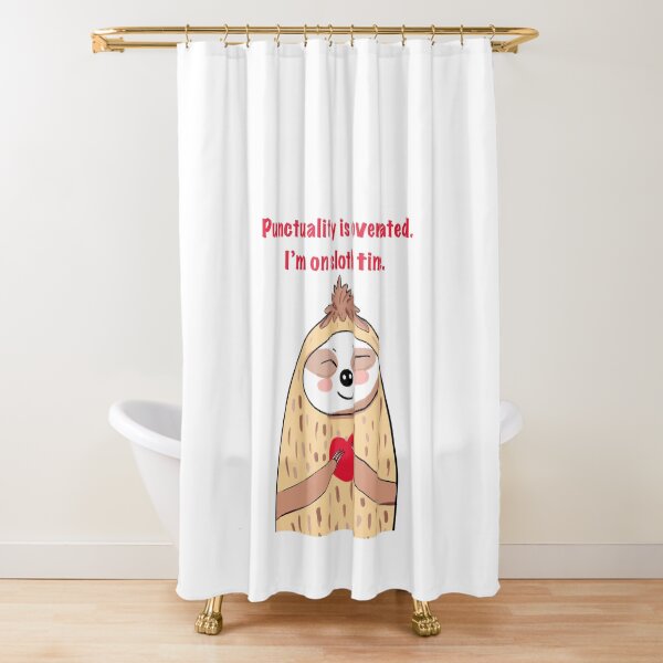 Item preview, Punctuality is overrated. I’m on sloth time. designed and sold by MirelaBadea.