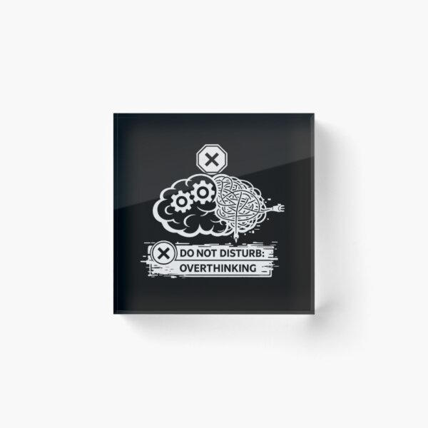 Item preview, Do Not Disturb Overthinking Mode Brain designed and sold by MS-DesignArt.