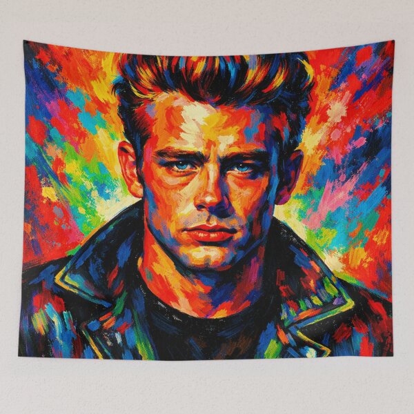 Item preview, Bold pop art James Dean designed and sold by AndreBarnard.