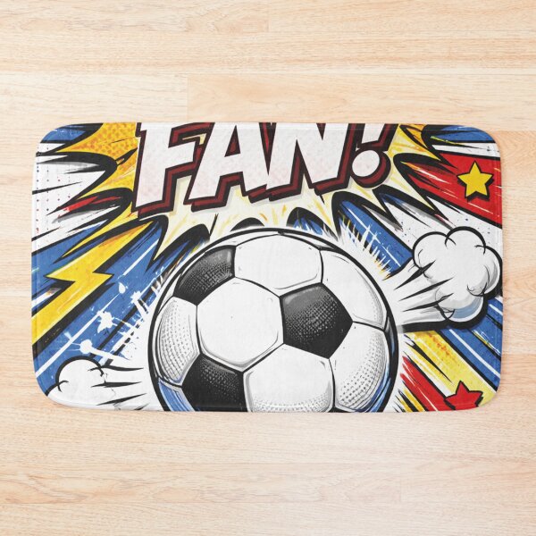 Item preview, Football Ultra Fan Comic Pop Art Drawing designed and sold by Mauswohn.