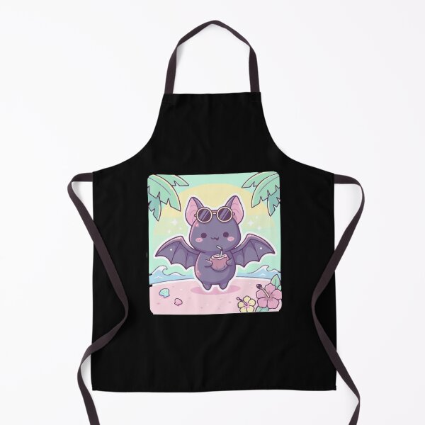 Item preview, Summerween Cute Gothic Bat Kawaii Spooky Summer Vibes designed and sold by Hauntingly Cute.