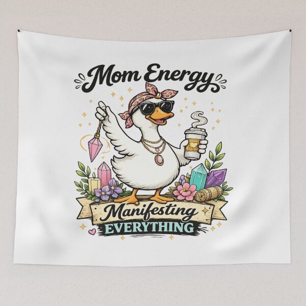 Item preview, Mom Energy Manifesting Everything Funny Goose Mommy designed and sold by LNThread.