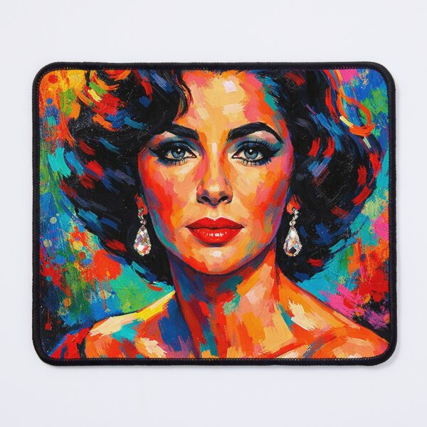 Item preview, Bold pop art Elizabeth Taylor designed and sold by AndreBarnard.