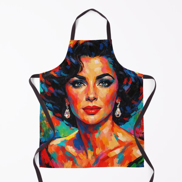 Item preview, Bold pop art Elizabeth Taylor designed and sold by AndreBarnard.