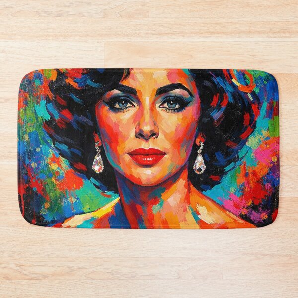 Item preview, Bold pop art Elizabeth Taylor designed and sold by AndreBarnard.
