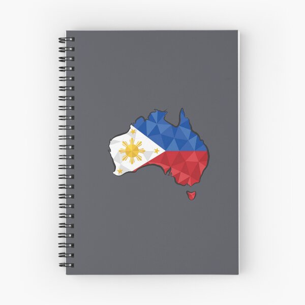 Item preview, Australia Map Phillipines Flag Heritage Modern Art designed and sold by MeldMerch Map & Flag Co..