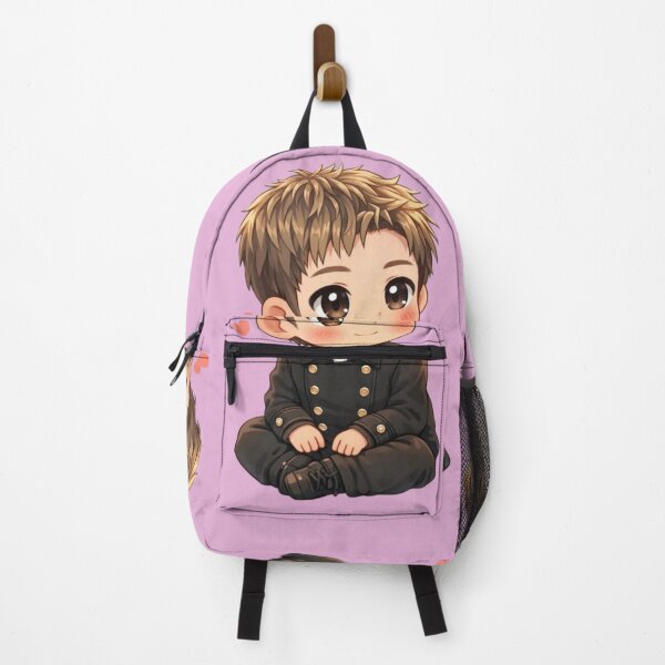 Item preview,  Cute RM BTS Chibi Fan Art – Kpop Leader Cartoon Aesthetic Design designed and sold by Feminine Energy Studio .