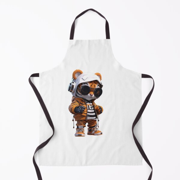 Item preview, Cute Fashion Tiger – Stylish Streetwear Cub | Trendy Aesthetic Animal Design designed and sold by RJACreative.