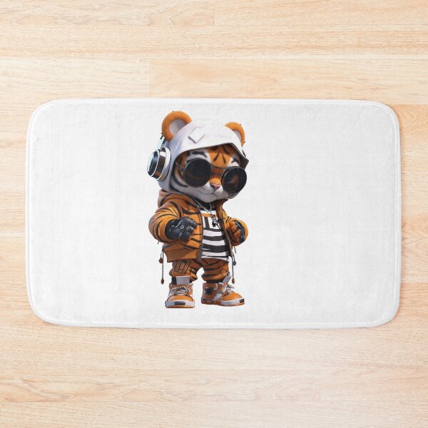 Item preview, Cute Fashion Tiger – Stylish Streetwear Cub | Trendy Aesthetic Animal Design designed and sold by RJACreative.