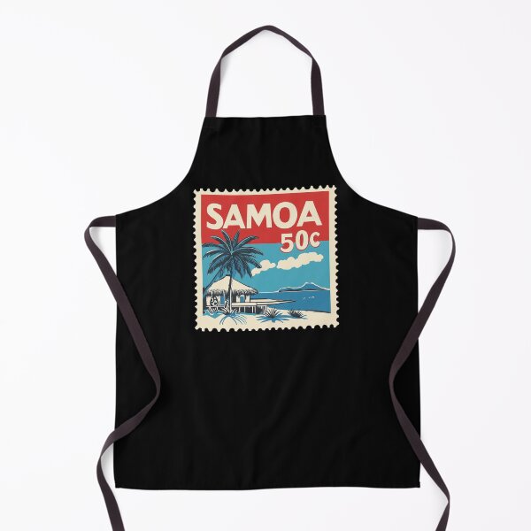 Item preview, Samoa Vintage Postage Stamp - Pacific Beach Fale designed and sold by tiigerdad.